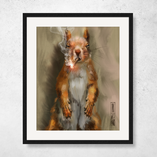 Smokin' Squirrel