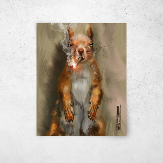 Smokin' Squirrel