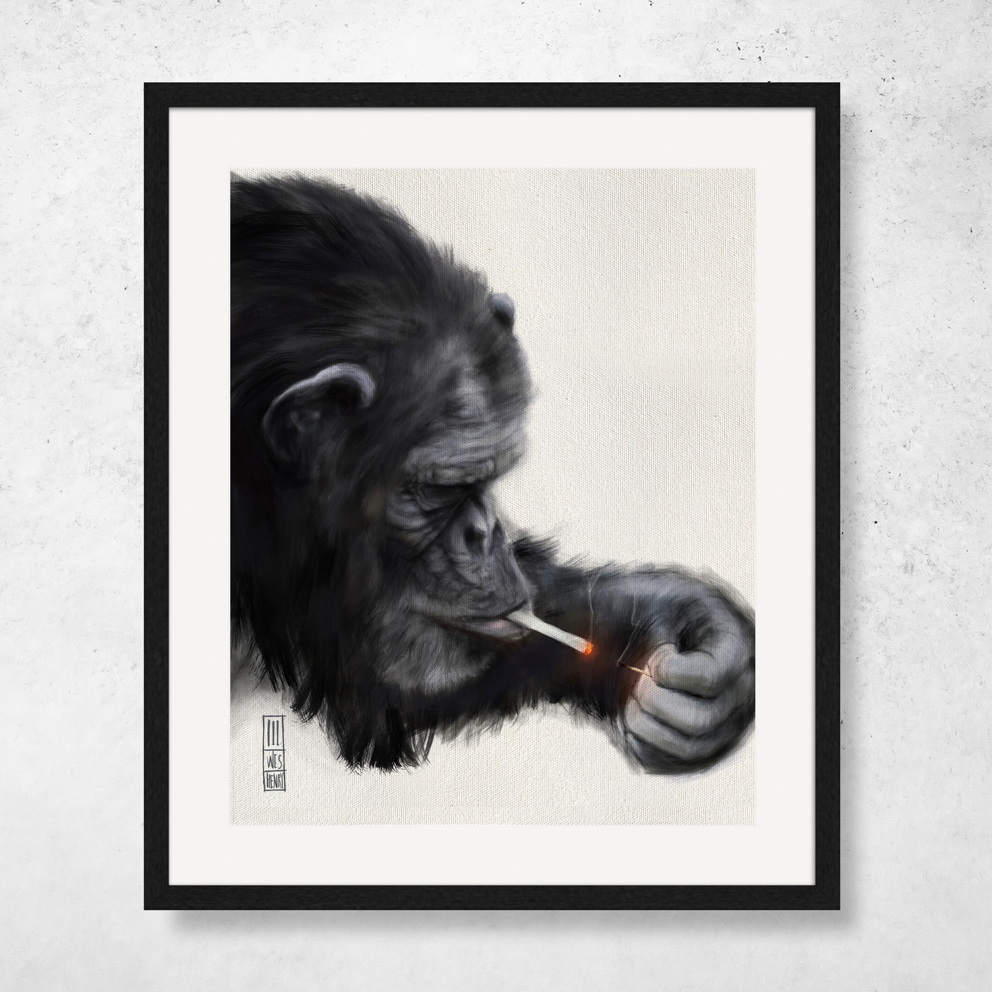 Smokin' Chimp #1